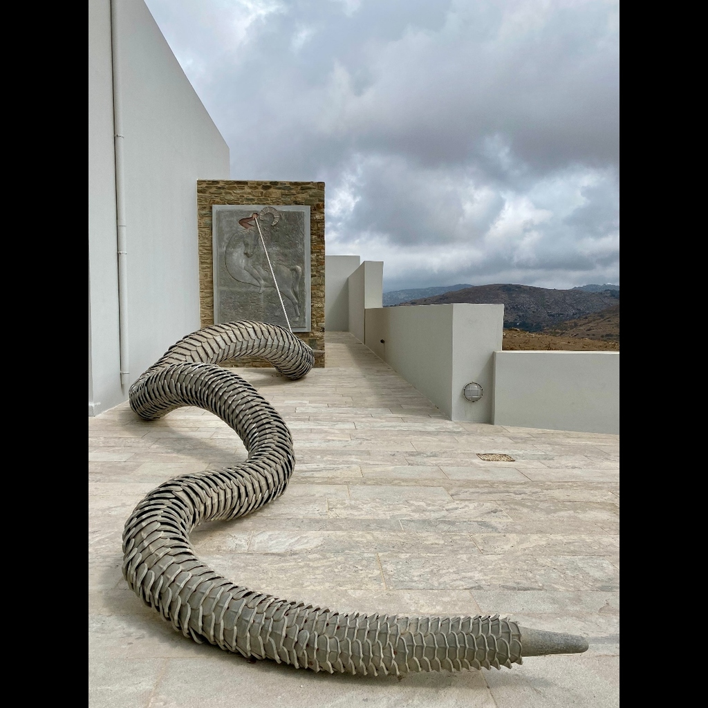 Sculptural Installation in the outdoors space of the museum